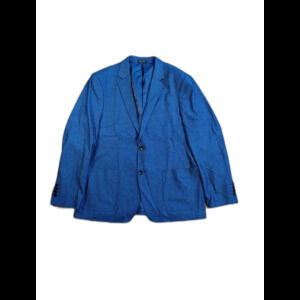 Grace Karin Blazer Mens XL Blue Stretch Sport Coat